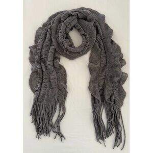 Elegant Gray Women's Scarf